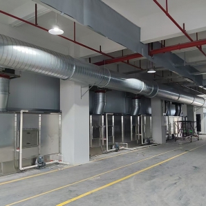 中山家具廠噴涂廢氣管道工程