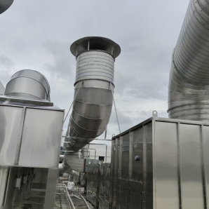 中山家具廠噴涂廢氣管道工程